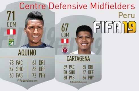 Peru Best Centre Defensive Midfielders fifa 2019