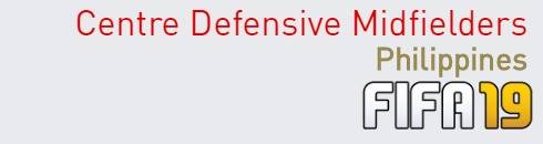 FIFA 19 Philippines Best Centre Defensive Midfielders (CDM) Ratings