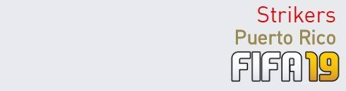 FIFA 19 Puerto Rico Best Strikers (ST) Ratings