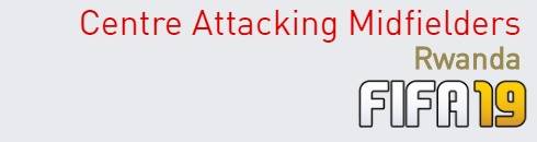 FIFA 19 Rwanda Best Centre Attacking Midfielders (CAM) Ratings