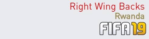 FIFA 19 Rwanda Best Right Wing Backs (RWB) Ratings