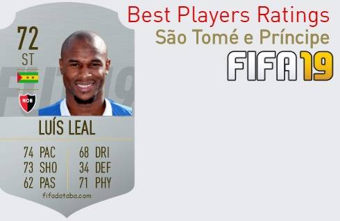 FIFA 19 São Tomé e Príncipe Best Players Ratings