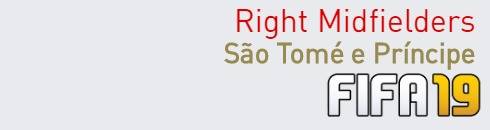 FIFA 19 São Tomé e Príncipe Best Right Midfielders (RM) Ratings