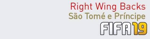 FIFA 19 São Tomé e Príncipe Best Right Wing Backs (RWB) Ratings
