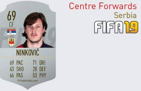FIFA 19 Serbia Best Centre Forwards (CF) Ratings