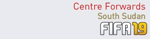FIFA 19 South Sudan Best Centre Forwards (CF) Ratings