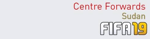 FIFA 19 Sudan Best Centre Forwards (CF) Ratings