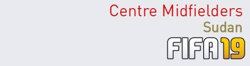 FIFA 19 Sudan Best Centre Midfielders (CM) Ratings