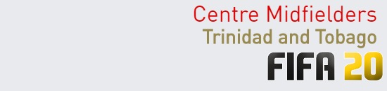 FIFA 20 Trinidad and Tobago Best Centre Midfielders (CM) Ratings