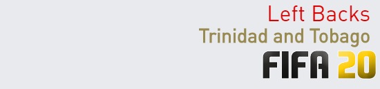FIFA 20 Trinidad and Tobago Best Left Backs (LB) Ratings