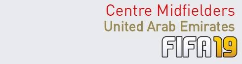 FIFA 19 United Arab Emirates Best Centre Midfielders (CM) Ratings