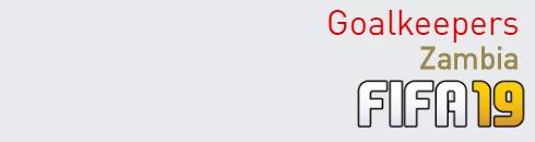 FIFA 19 Zambia Best Goalkeepers (GK) Ratings