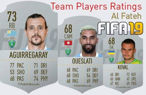 Al Fateh FIFA 19 Team Players Ratings