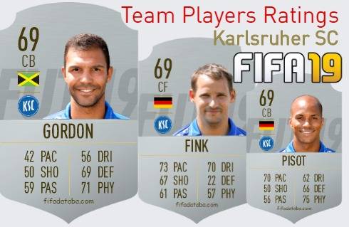 Karlsruher SC FIFA 19 Team Players Ratings