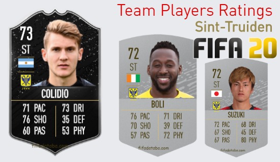 Sint-Truiden FIFA 20 Team Players Ratings